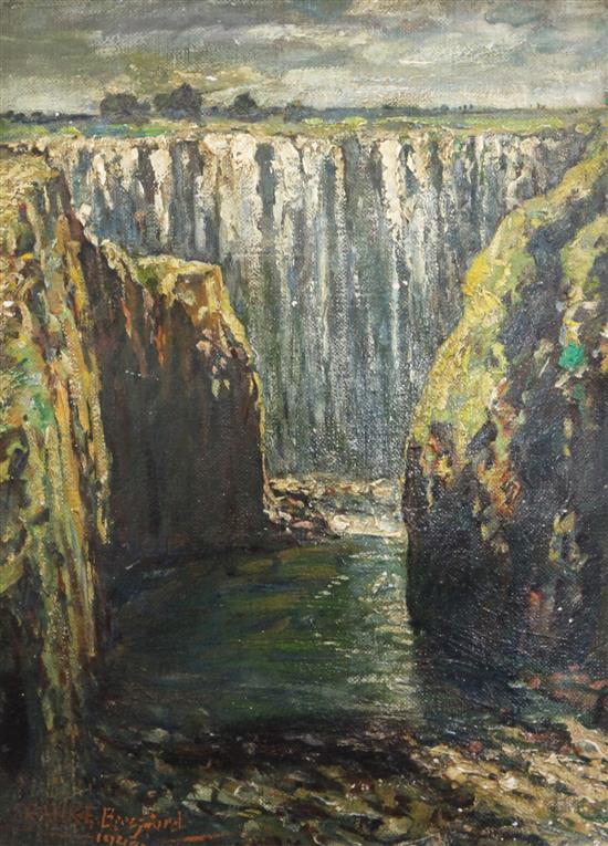 Frank Ernest Beresford (1881-1967) No.49. Boiling Pot, Victoria Falls, 16 x 12in.